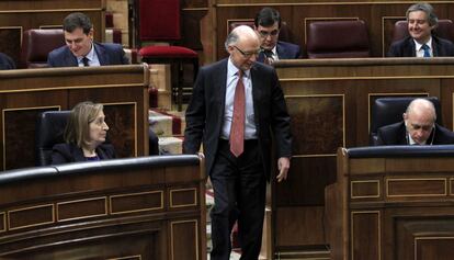 El ministro de Hacienda, Cristóbal Montoro.