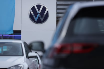 Un concesionario de Volkswagen en Berlín, Alemania.