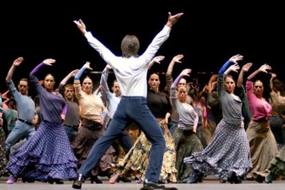 Compañía de Antonio Gades en el Teatro Real.