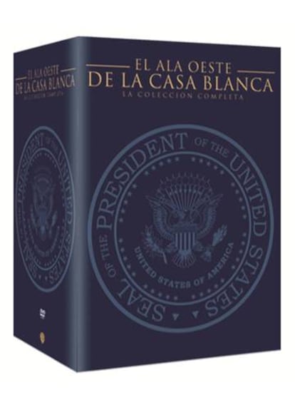 Los 156 episodios de 'El ala oeste de la Casa Blanca' disponibles en castellano en formato DVD.