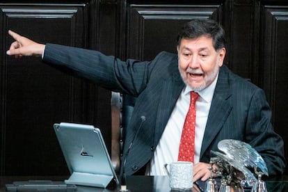 Gerardo Fernández Noroña, en 2024.