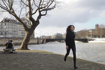 Ariana Harwicz, fotografiada en París.