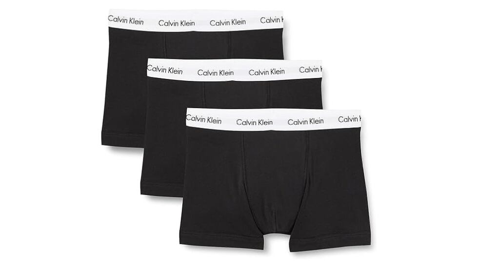 Pack de tres calzoncillos Calvin Klein.