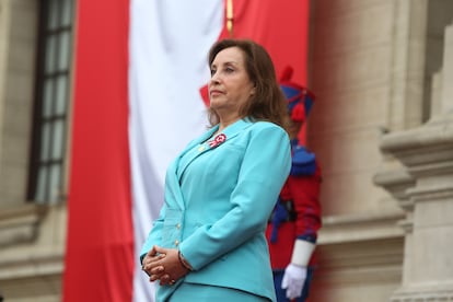 Dina Boluarte, presidenta de Perú