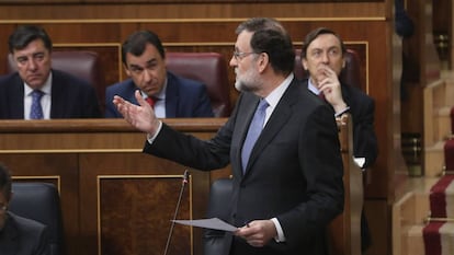 Pleno en el Congreso de los Diputados para la sesión de control del Gobierno.