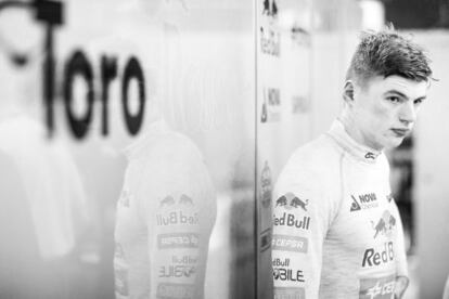 Max Verstappen, en Montmeló.