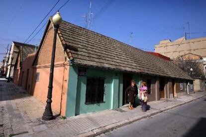 Calle del barrio valenciano de Cabanyal.