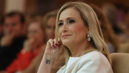 Cristina Cifuentes, presidenta de la Comunidad de Madrid. 