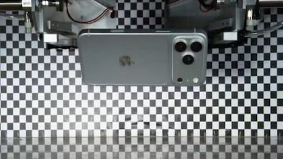 Prueba de caída del iPhone 18 Pro