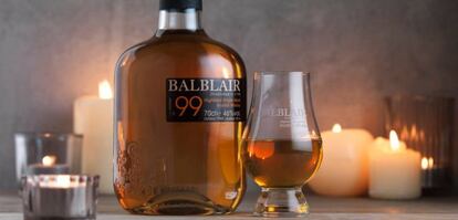 Botella de Balblair 99, de 100 euros.