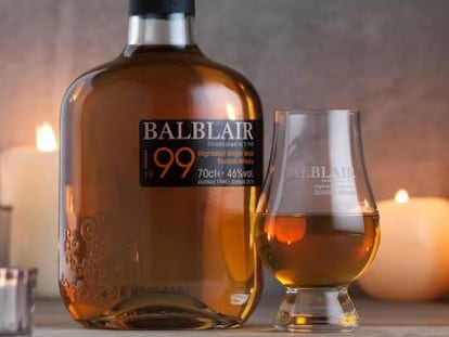 Botella de Balblair 99, de 100 euros.