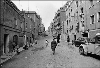 El carrer de Quarter de Simancas, a Roquetes.