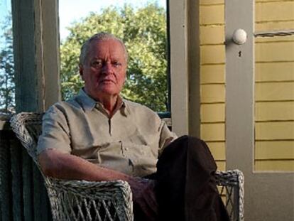 El poeta neoyorquino John Ashbery.