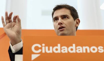 Albert Rivera, en una imagen de archivo.