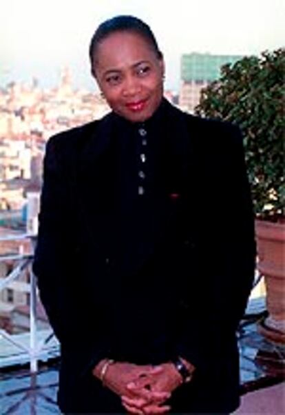 La cantante Barbara Hendricks, en Barcelona.