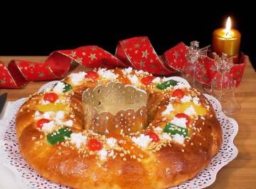 Roscón de Reyes.