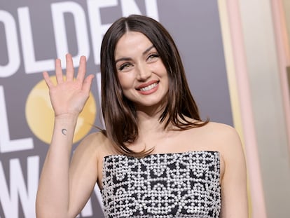 Ana de Armas attends the 80th Annual Golden Globe Awards on January 10.