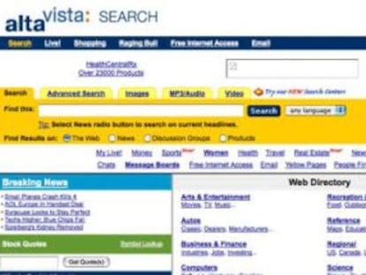 Altavista echa el cierre