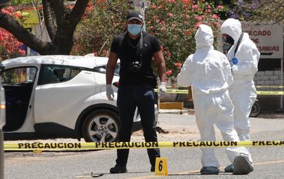 zona donde fue asesinada la precandidata, Ivonne Gallegos