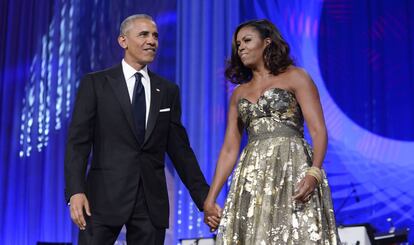 Barack y Michelle Obama en Washington en septiembre de 2016, cuando todavía ocupaban la Casa Blanca.
