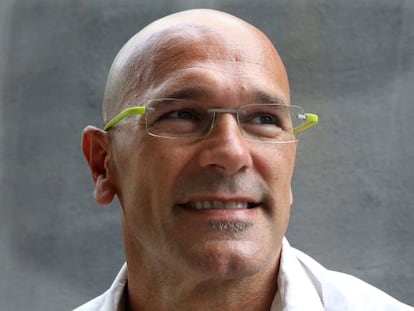 El cap de llista de Junts pel Sí, Raül Romeva.