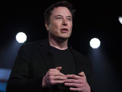 El consejero delegado de Tesla, Elon Musk