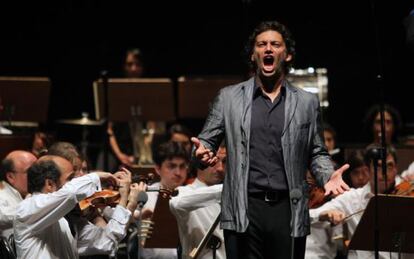 Jonas Kaufmann, en el festival de Peralada, en 2012.