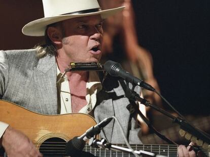 Neil Young cuelga en su web una sesión con Crazy Horse