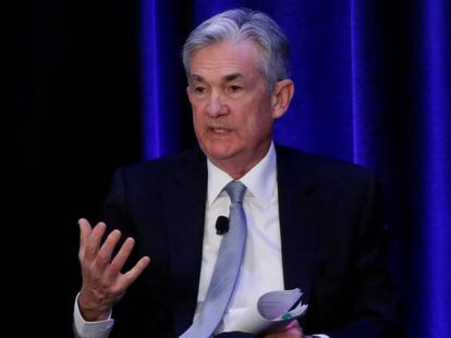 El presidente de la Reserva Federal de EE UU, Jerome Powell.