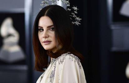 La cantante Lana Del Rey en los premios Grammy el pasado 28 de enero.