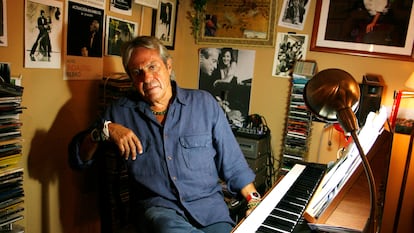Juan Carlos Calderón, compositor musical, fotografiado el 21 de octubre de 2008.