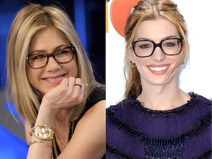 Jennifer Aniston y Anne Hathaway