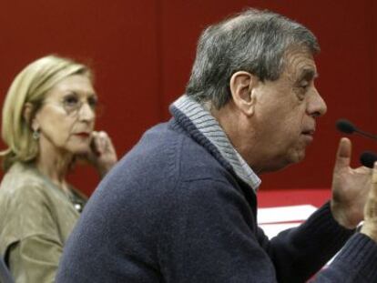 Sosa Wagner y Rosa Díez en el consejo político de UPyD.