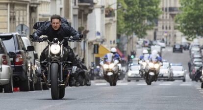 Tom Cruise en una escena de 'Mission Impossible: Fallout'.