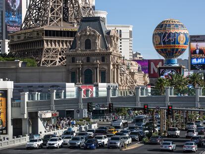 Una imagen de archivo de The Strip en Las Vegas, Nevada, en 2019.