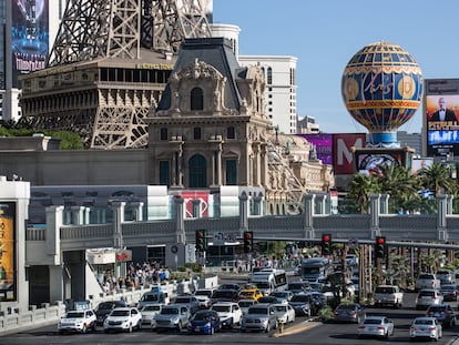 Una imagen de archivo de The Strip en Las Vegas, Nevada, en 2019.