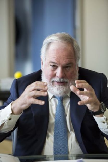 Miguel Arias Cañete, comisario de Energía y Clima.