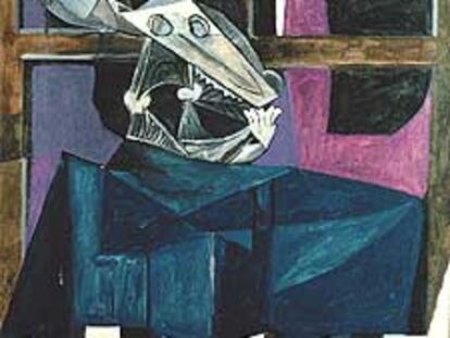 <i>Naturaleza muerta con cráneo de buey </i>(1942), de Picasso.
