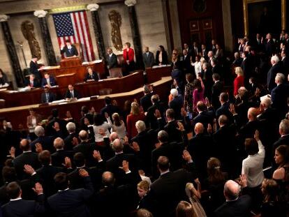 Inauguraci&oacute;n del a&ntilde;o en el Congreso de EEUU, el martes en Washington DC.