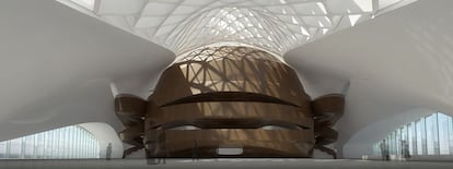 Isla cultural Harbin, un megaproyecto que incluye un teatro lrico y una sala para artes escnicas. El arquitecto chino mantiene una relacin con ese pasado desde una perspectiva que recupera el paisaje, la poesa, los rboles y el agua. Este ltimo elemento, importante en el Taosmo, es "vida y energa", por lo que siempre aparecer en sus trabajos.