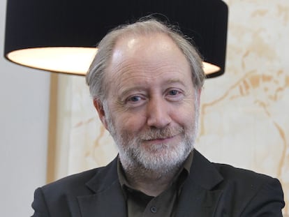Juan Zapater, en su despacho de Bilbao Arte.