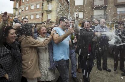 En la localidad burgalesa de Huerta del Rey se ha repartido el primer premio del sorteo de lotería El Niño