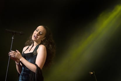 Concierto de Mónica Naranjo en Madrid en 2010.