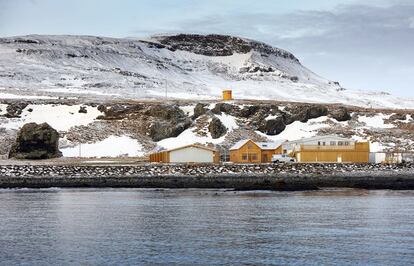 La casa de huéspedes Malarhorn, en Islandia.