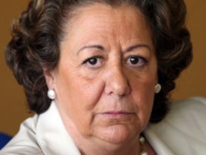 La alcaldesa de Valencia, Rita Barberá.