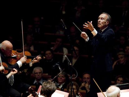El director de orquesta Claudio Abbado.