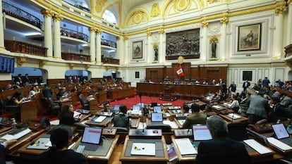 Pleno del Congreso de la República de Perú, en junio de 2025.