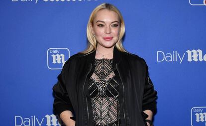 Lindsay Lohan en un evento del 'Daily Mail' en Nueva York en diciembre de 2017.