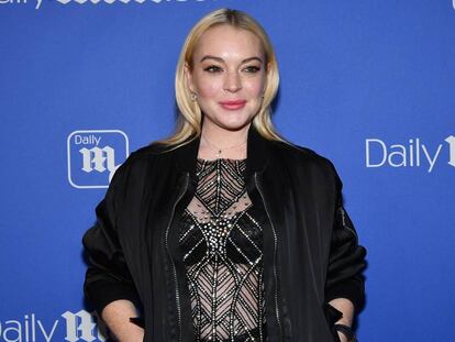 Lindsay Lohan en un evento del 'Daily Mail' en Nueva York en diciembre de 2017.