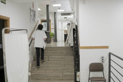 Interior del centro de salud La Alameda